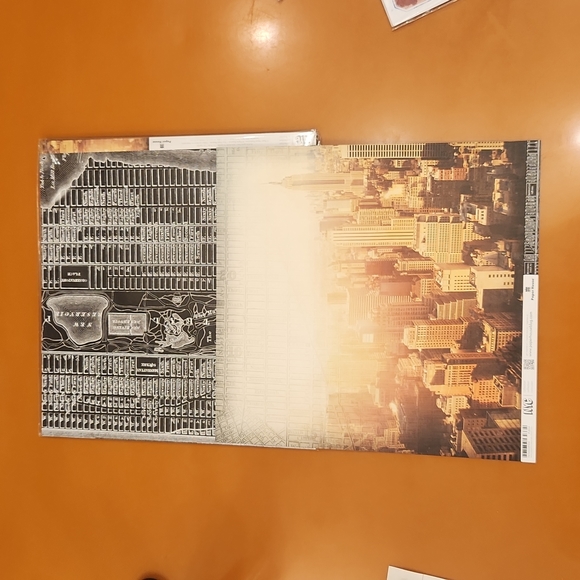 Bundle of Scrapbook Paper (total 75 sheets) & Eggs & BaconMagnet Set - Picture 5 of 7